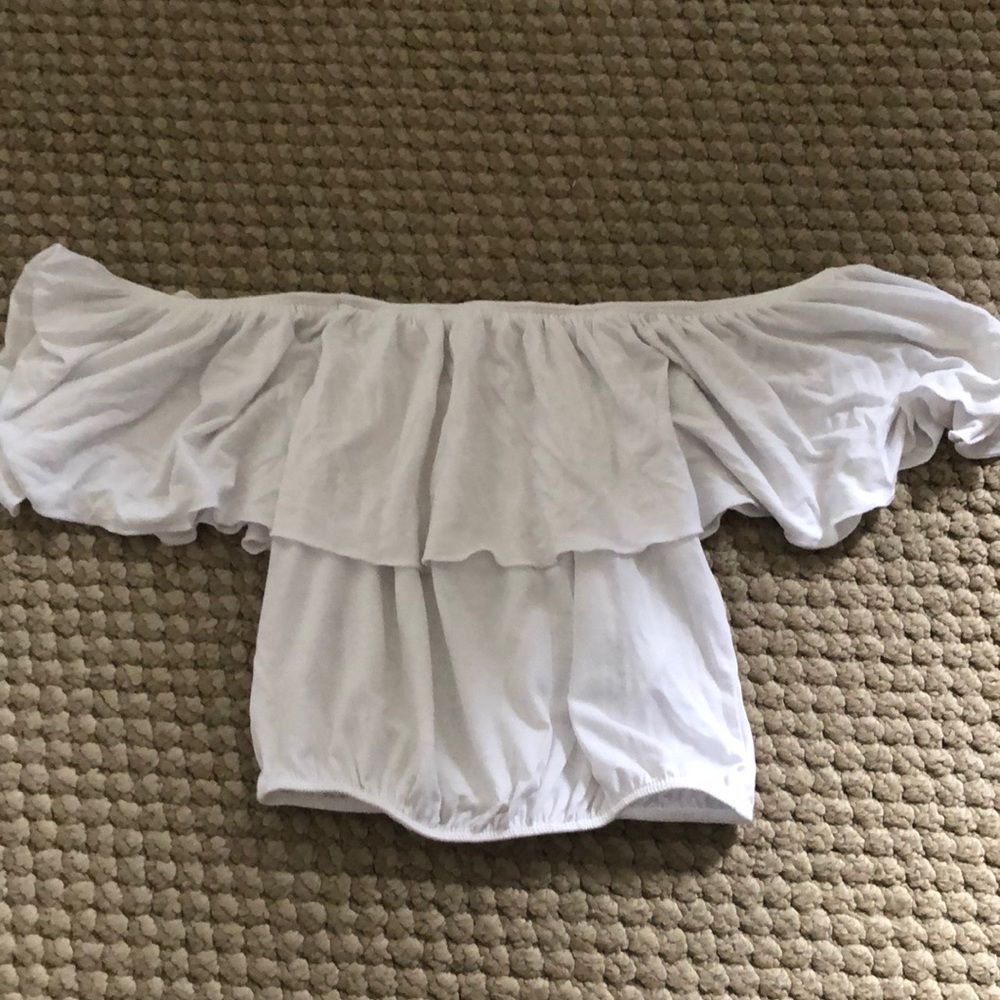 White Crop Top